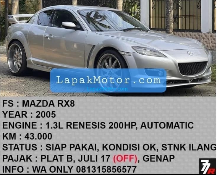 Mazda RX8 2005 AT